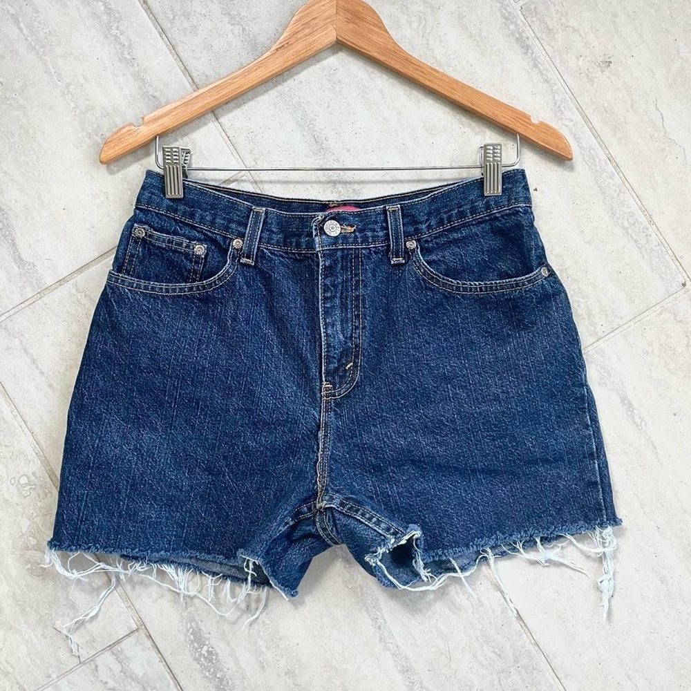 Vintage High Waisted Denim Cut Off Shorts